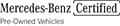 This Vehicle is Mercedes-Benz OEM Certified